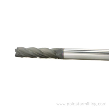 Carbide Diamond coated milling cutter for roughing